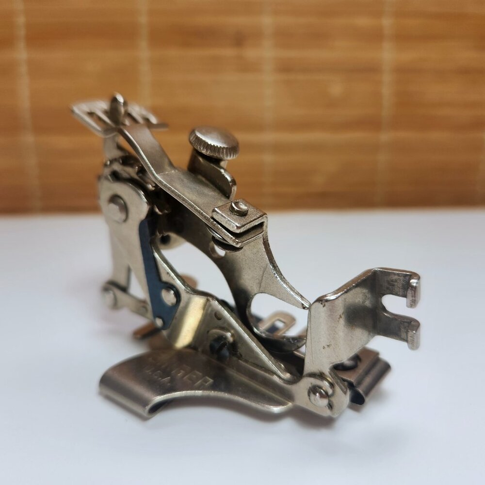 Singer Ruffler Foot Attachment 120598 Gathering Foot Low Shank Part